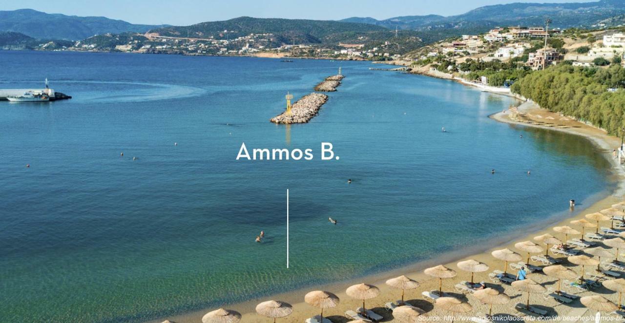 Crete Garden Apartments Agios Nikolaos Exterior foto
